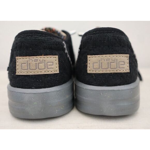 Hey Dude 121974900 Women's Sz EUR 41 US 10 Black Karina Casual Sneakers - Picture 2 of 13